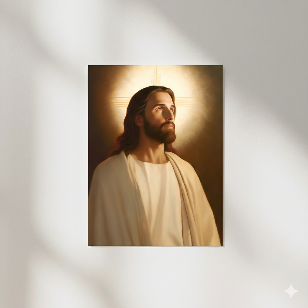 Our Blessed Savior Jesus Christ | Traditional Style | Fine Art Print