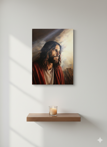 Our Strong Savior Jesus | Powerful & Inspiring | Latter Day Saint Canvas Wall Art