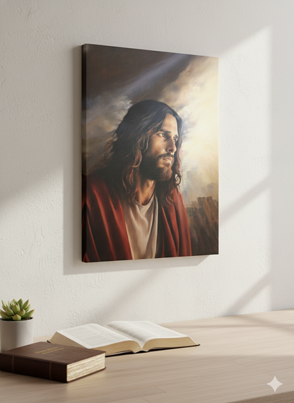 Our Strong Savior Jesus | Powerful & Inspiring | Latter Day Saint Canvas Wall Art