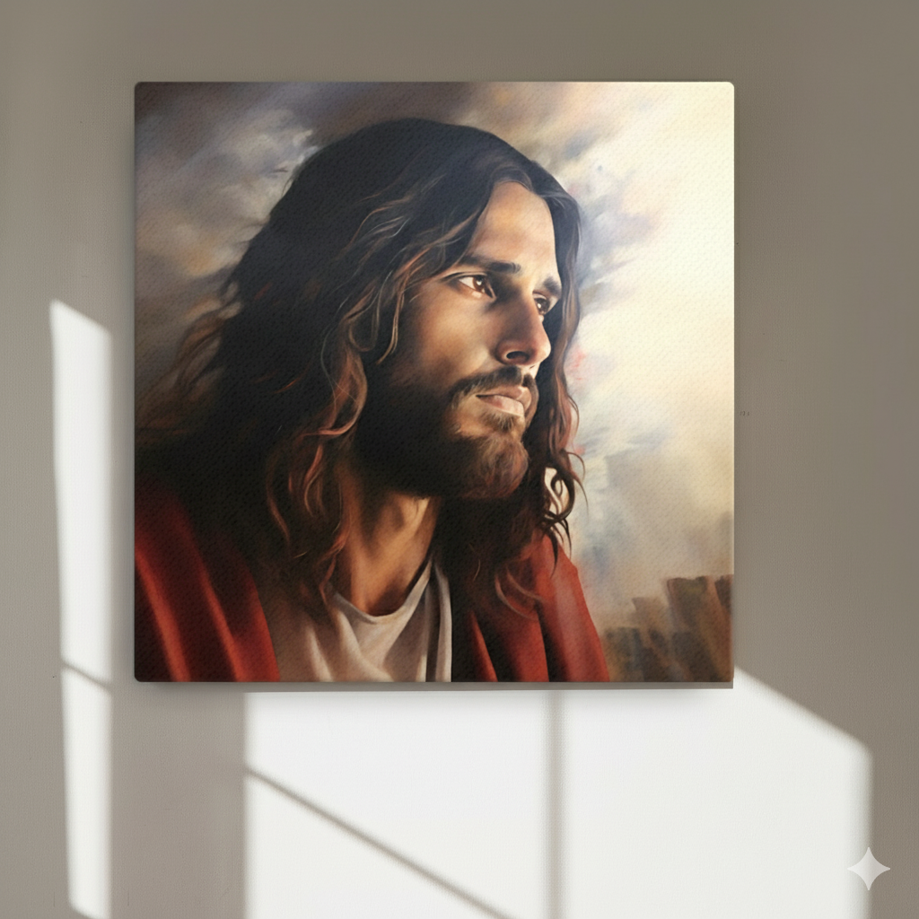 Our Strong Savior Jesus | Powerful & Inspiring | Latter Day Saint Canvas Wall Art