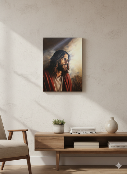 Our Strong Savior Jesus | Powerful & Inspiring | Latter Day Saint Canvas Wall Art