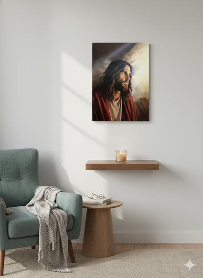 Our Strong Savior Jesus | Powerful & Inspiring | Latter Day Saint Canvas Wall Art