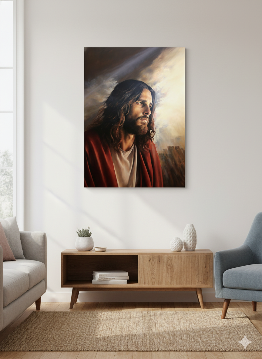 Our Strong Savior Jesus | Powerful & Inspiring | Latter Day Saint Canvas Wall Art