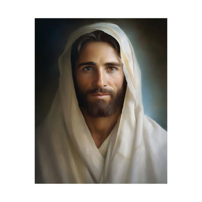 "Portrait Of The Messiah Jesus" – Timeless Christian Wall Art Print