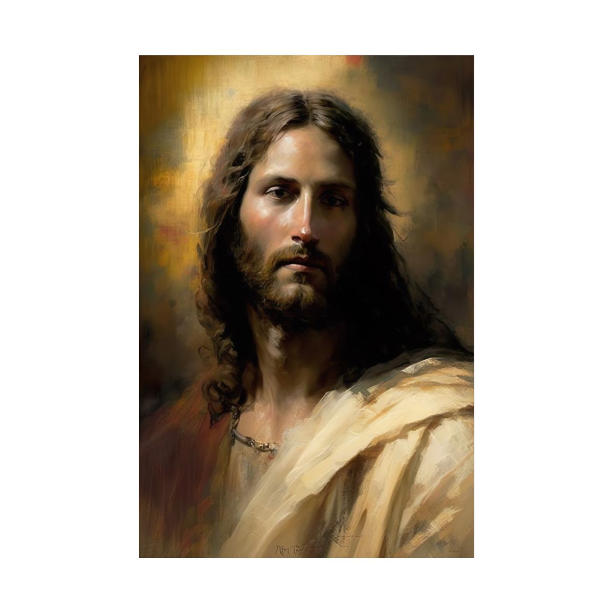 "Jesus Christ The Lamb Of God" - Traditional Catholic Wall Art