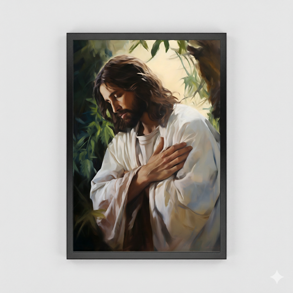 Jesus In Gethsemane | Traditional Style | Fine Art Print