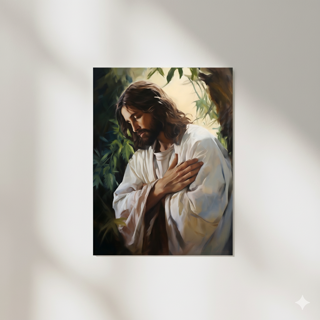 Jesus In Gethsemane | Traditional Style | Fine Art Print