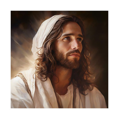"Rabbi Yeshua" - Messianic Jesus Art Print