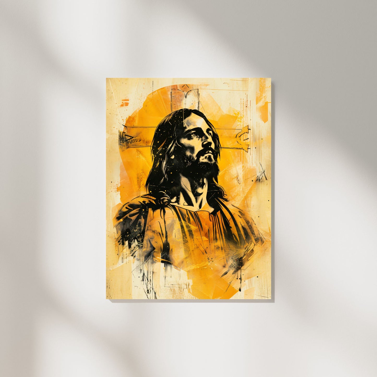 Radiant Messiah | Street Art Style | Fine Art Print