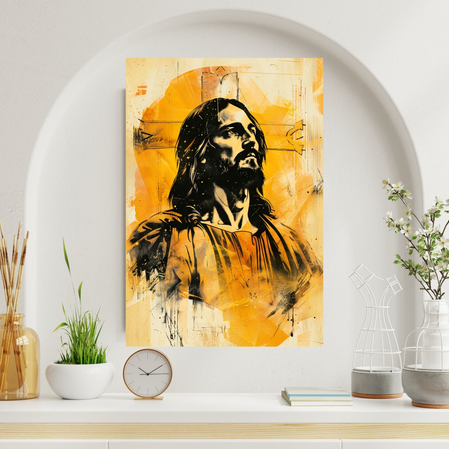 Radiant Messiah | Street Art Style | Fine Art Print