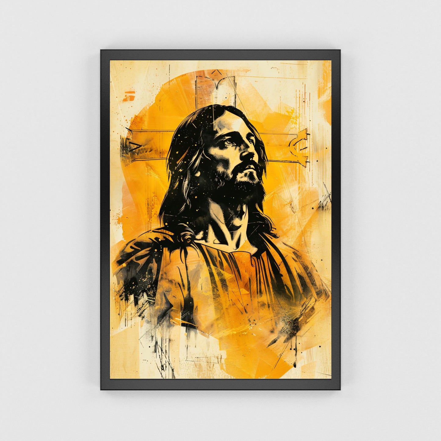Radiant Messiah | Street Art Style | Fine Art Print