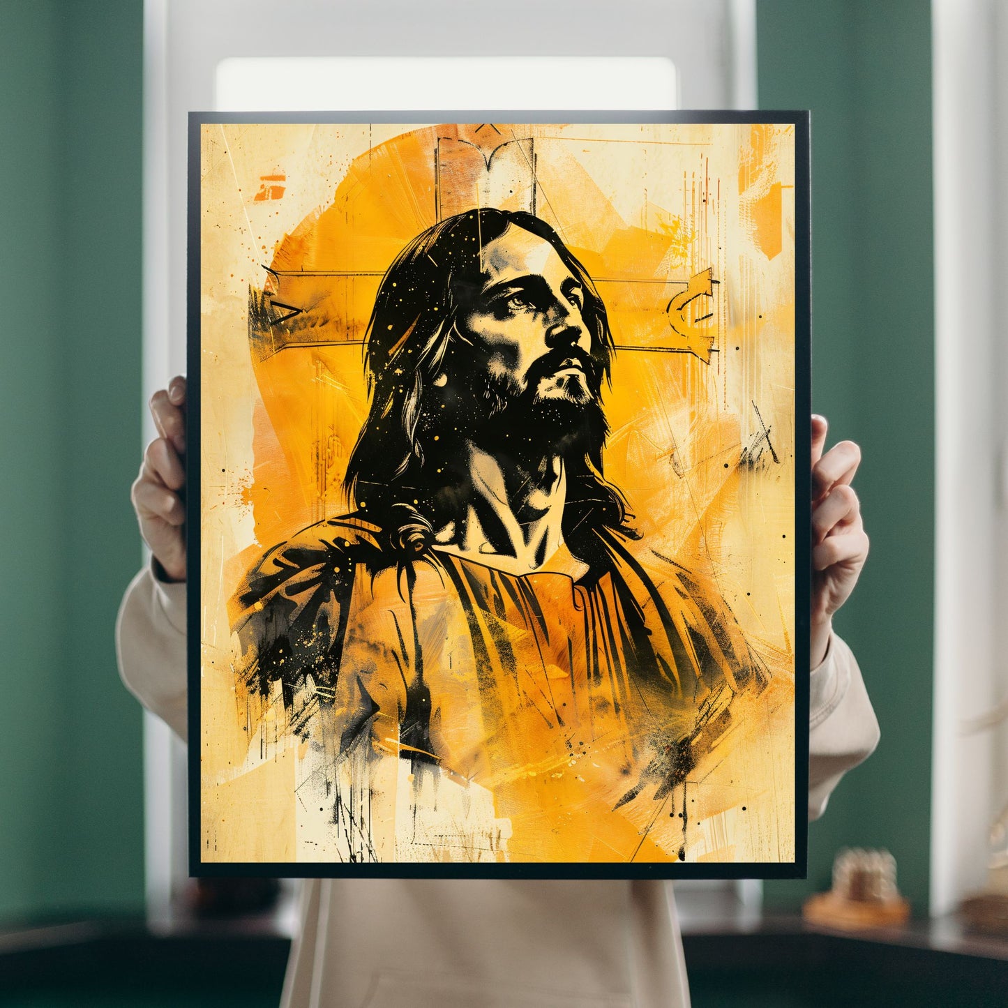 Radiant Messiah | Street Art Style | Fine Art Print
