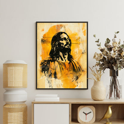 Radiant Messiah | Street Art Style | Fine Art Print