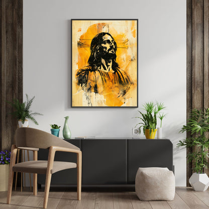 Radiant Messiah | Street Art Style | Fine Art Print