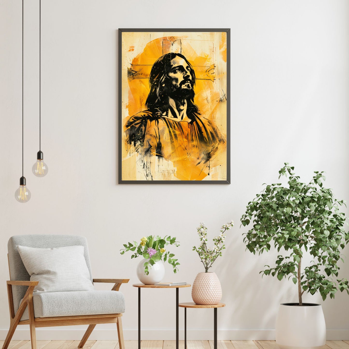 Radiant Messiah | Street Art Style | Fine Art Print
