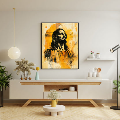 Radiant Messiah | Street Art Style | Fine Art Print