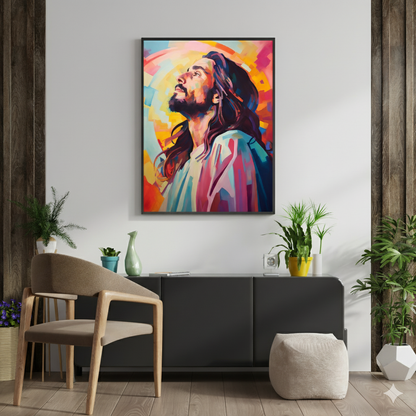 Radiant Savior | Modern Style | Fine Art Print