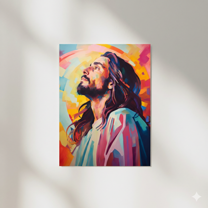 Radiant Savior | Modern Style | Fine Art Print
