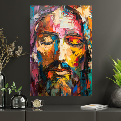 Rainbow Christ | Modern Style | Fine Art Print