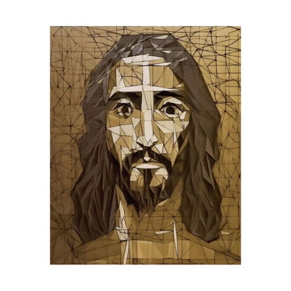 "Sacred Geometry" – Midcentury Modern Abstract Christian Wall Art Print