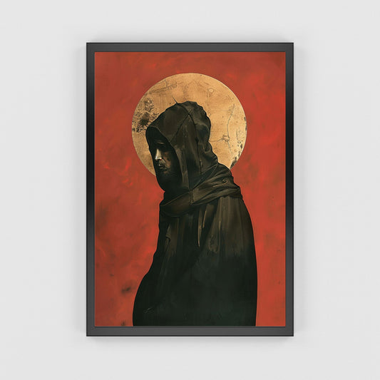 Saint Francis Contemplative | Modern Style | Fine Art Print