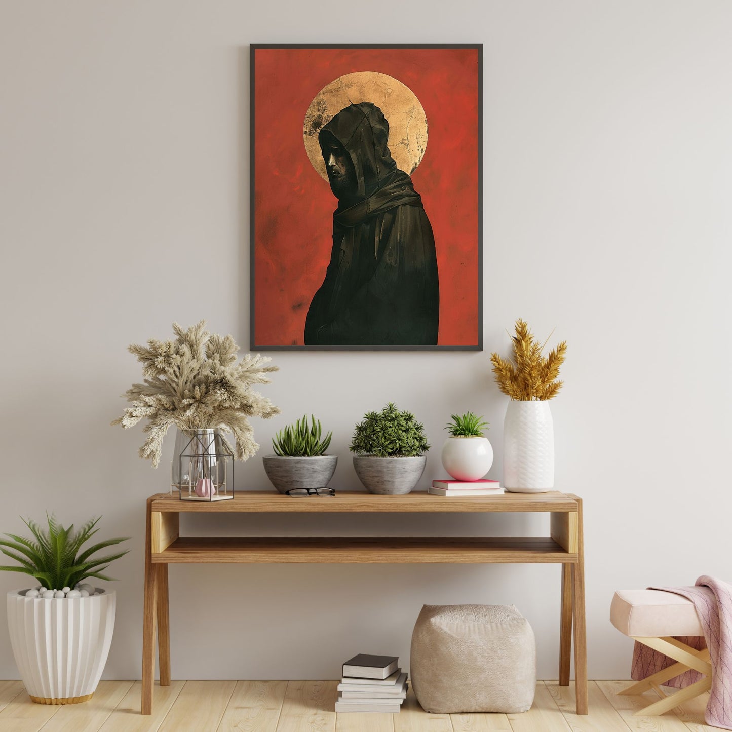 Saint Francis Contemplative | Modern Style | Fine Art Print