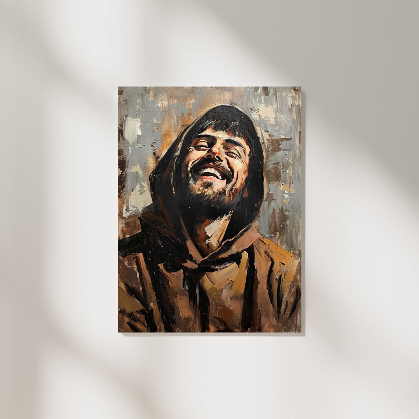 Saint Francis Rejoicing | Midcentury Style | Fine Art Print