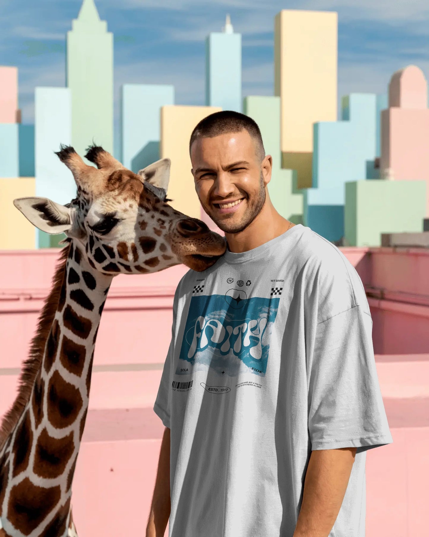 Sinner Saved By Faith 90s Style Reformation T-Shirt