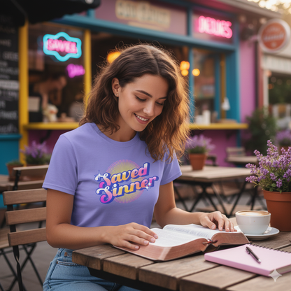 Saved Sinner 90s-Style T-Shirt