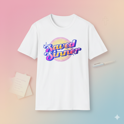Saved Sinner 90s-Style T-Shirt