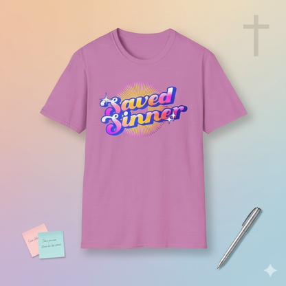 Saved Sinner 90s-Style T-Shirt