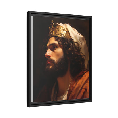 Portrait Of King David | Canvas Print