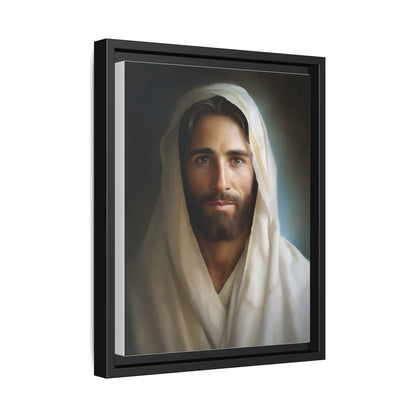 Portrait Of The Messiah Jesus Canvas Print