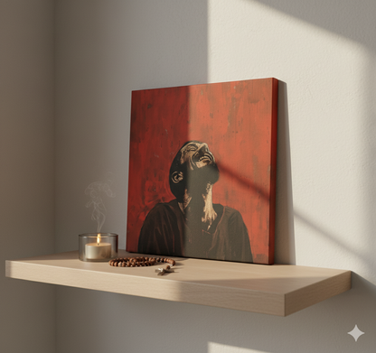 Sin Defeated | Saint Francis Of Assisi | Catholic Canvas Wall Art