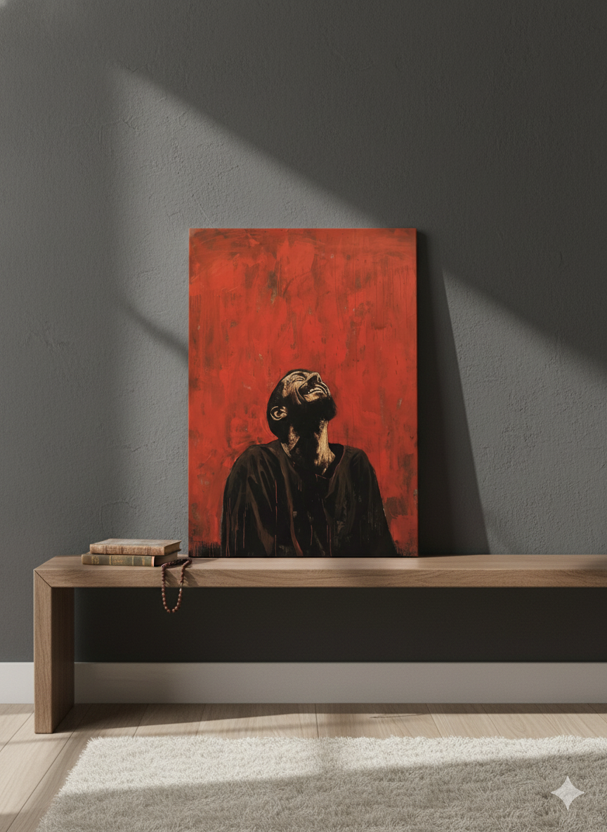 Sin Defeated | Saint Francis Of Assisi | Catholic Canvas Wall Art