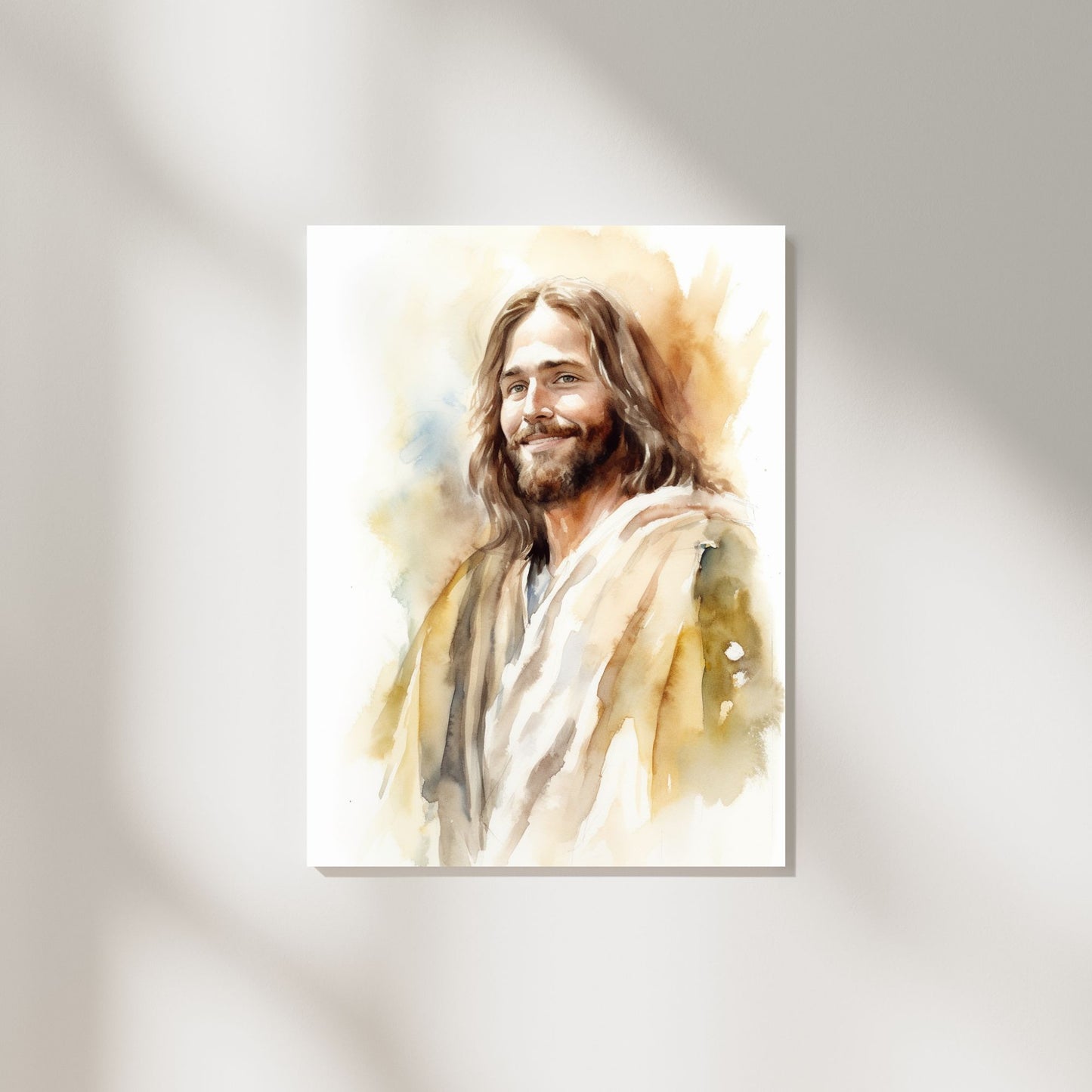 Smile Of Grace | Watercolor Style | Fine Art Print