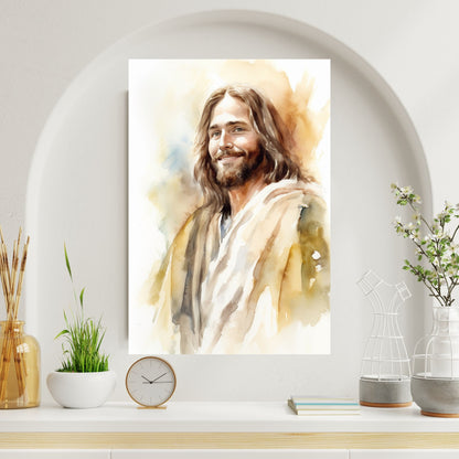 Smile Of Grace | Watercolor Style | Fine Art Print