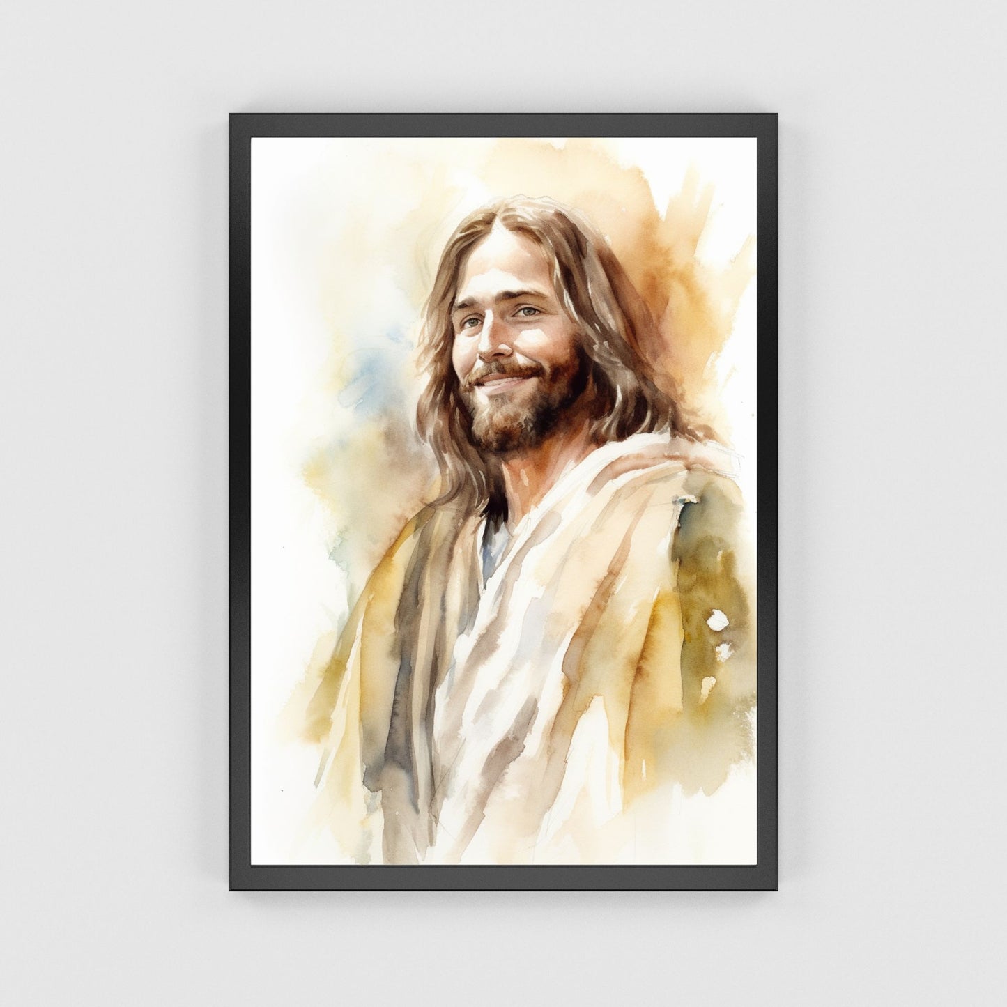 Smile Of Grace | Watercolor Style | Fine Art Print