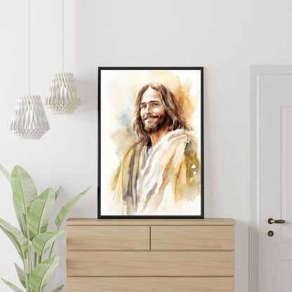 Smile Of Grace | Watercolor Style | Fine Art Print