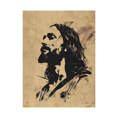 “Son Of David” – Minimalist Modern Art Jesus Print