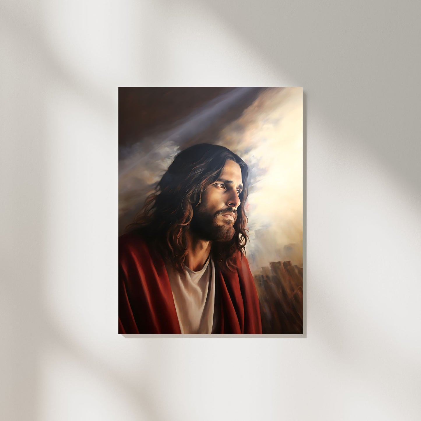Strong Savior | Realistic Style | Fine Art Print