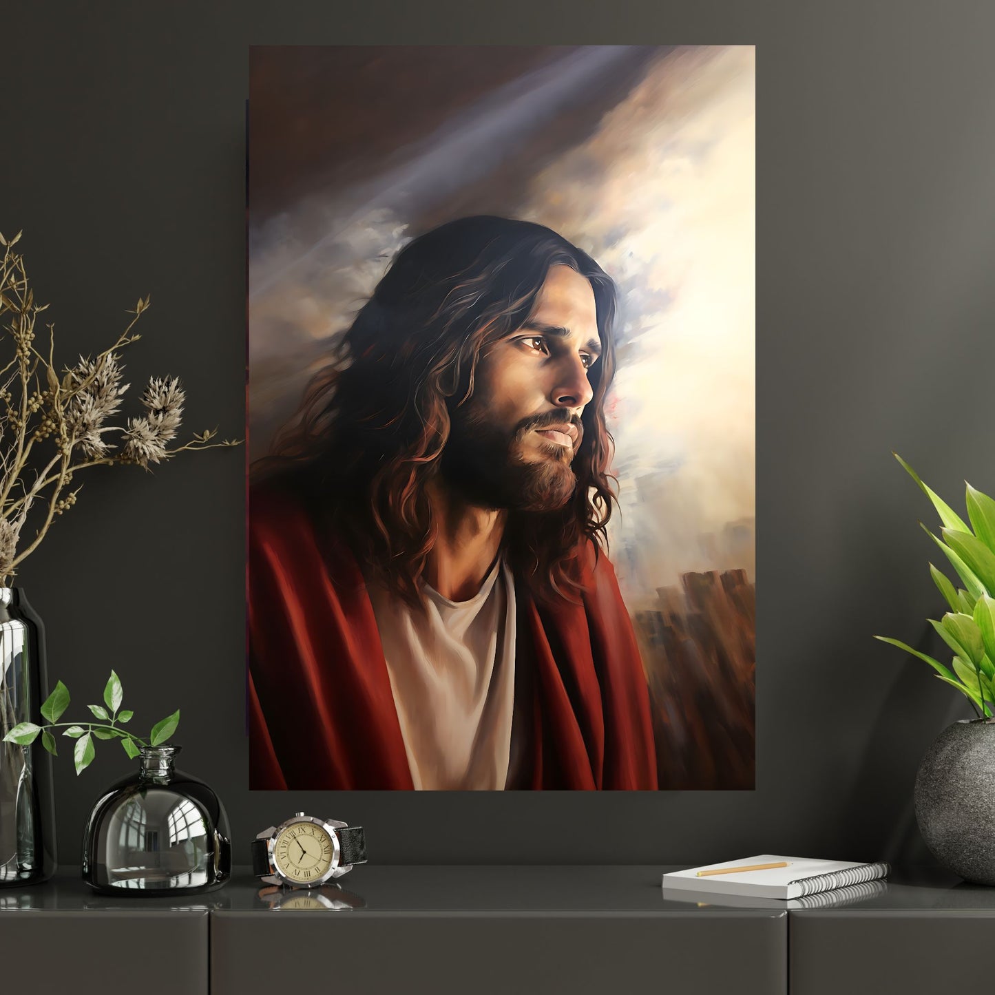 Strong Savior | Realistic Style | Fine Art Print