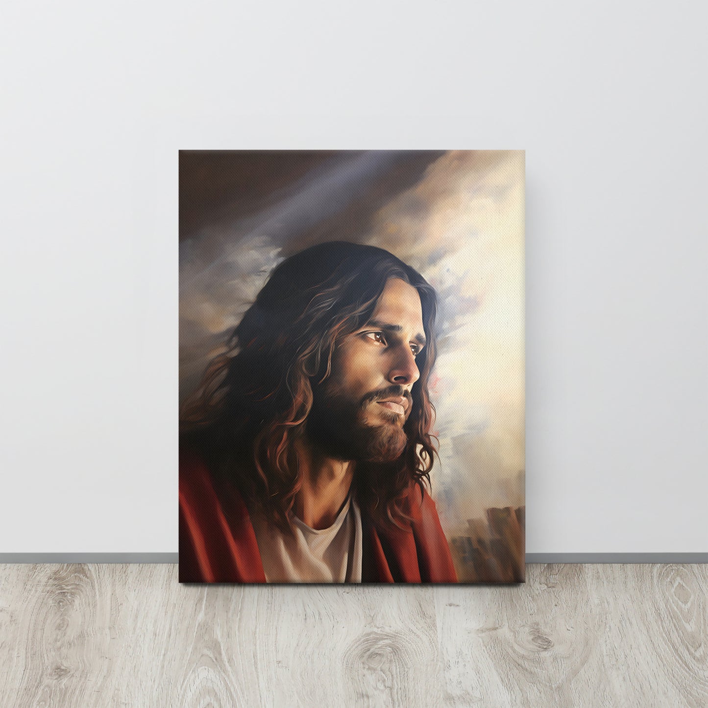 “Our Strong Savior Jesus” – Latter Day Saint Christian Canvas Print
