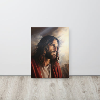 “Our Strong Savior Jesus” – Latter Day Saint Christian Canvas Print