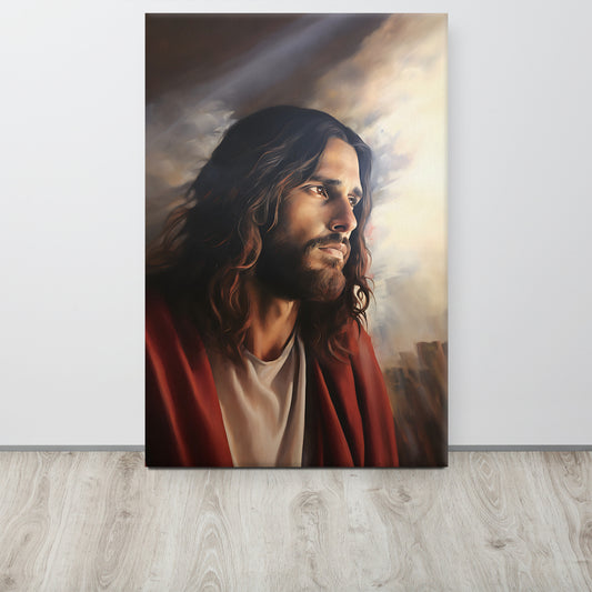 “Our Strong Savior Jesus” – Latter Day Saint Christian Canvas Print