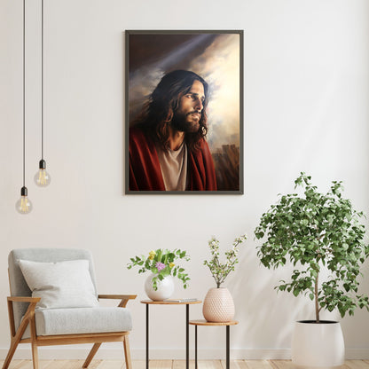 Strong Savior | Realistic Style | Fine Art Print