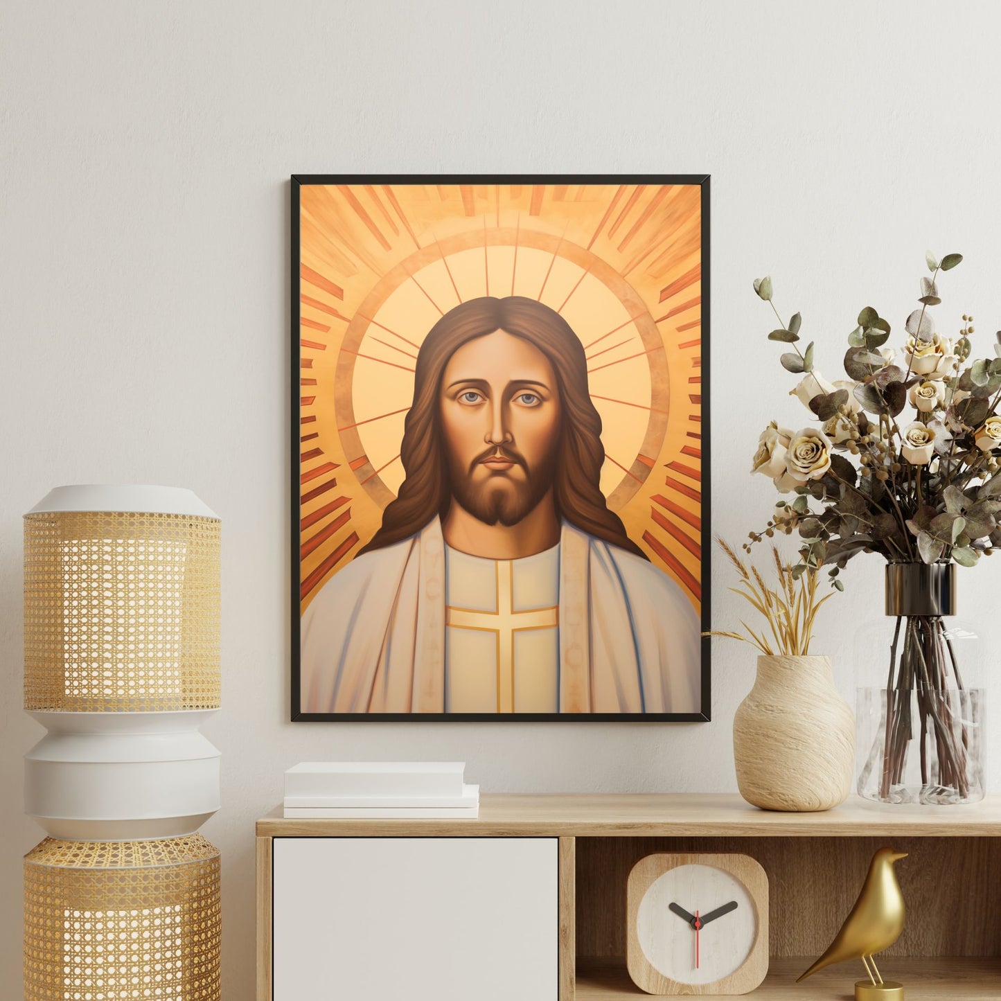 The Glory Of Christ | Art Deco Style | Fine Art Print