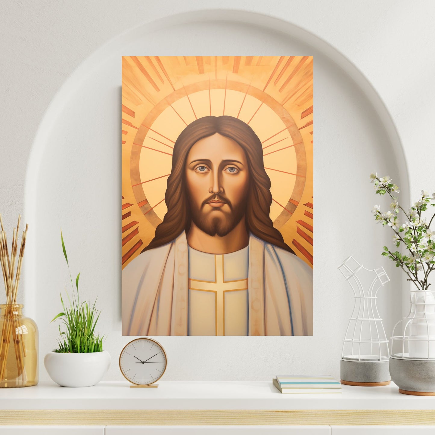 The Glory Of Christ | Art Deco Style | Fine Art Print