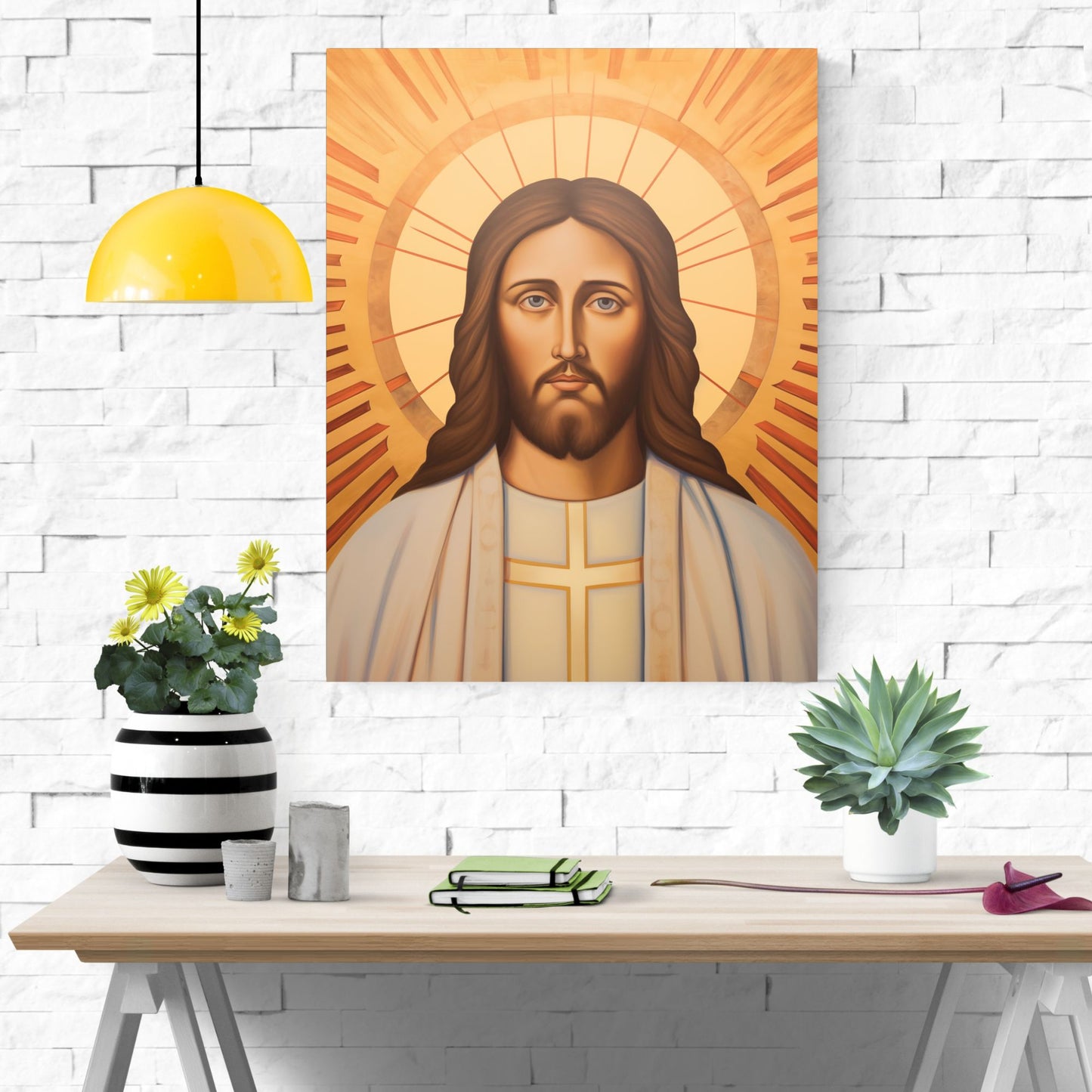 The Glory Of Christ | Art Deco Style | Fine Art Print