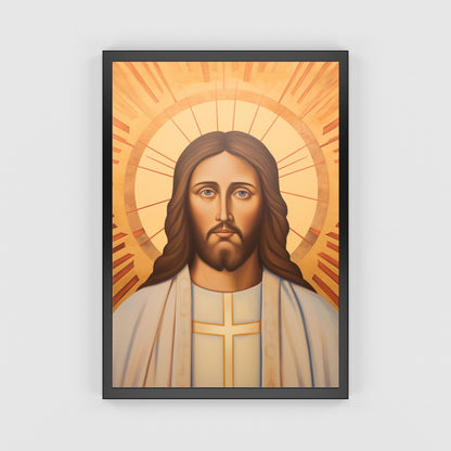 The Glory Of Christ | Art Deco Style | Fine Art Print